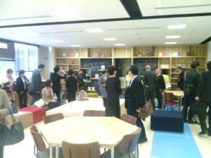 ｂーｌａｂ開所式の様子
